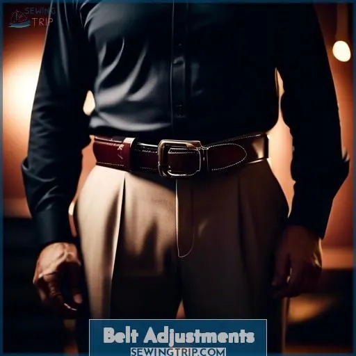 Belt Adjustments