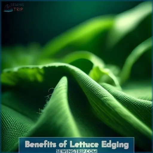 Benefits of Lettuce Edging