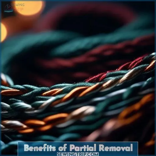 Benefits of Partial Removal
