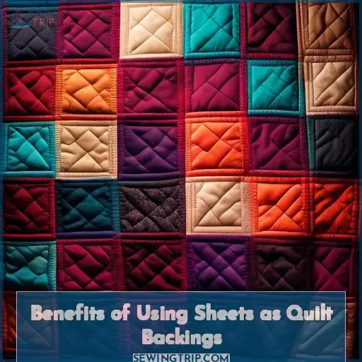 Benefits of Using Sheets as Quilt Backings Benefits of Using Sheets as Quilt Backings