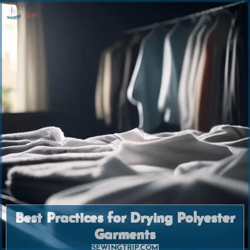 Best Practices for Drying Polyester Garments