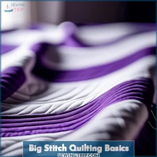 Big Stitch Quilting Basics