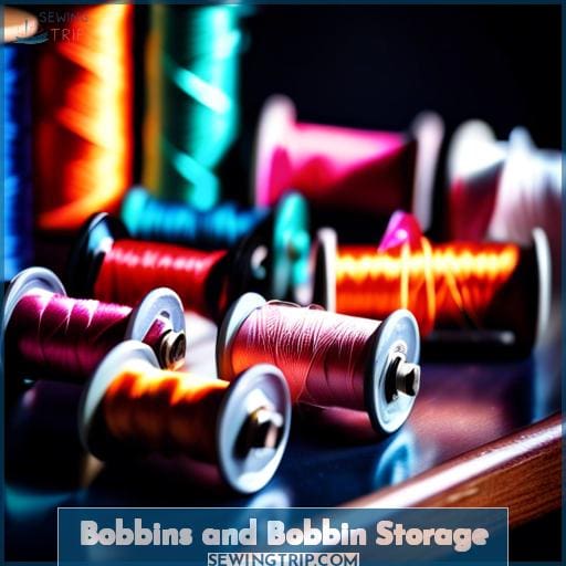 Bobbins and Bobbin Storage Bobbins and Bobbin Storage