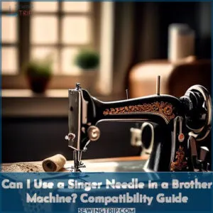 can i use a singer needle in a brother machine