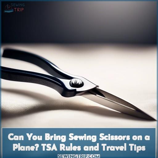 Can You Bring Sewing Scissors on a Plane? TSA Rules and Travel Tips