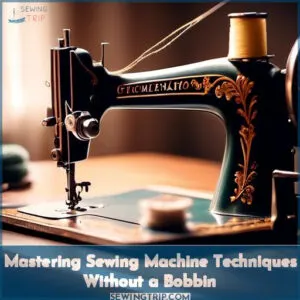 can you use a sewing machine without a bobbin