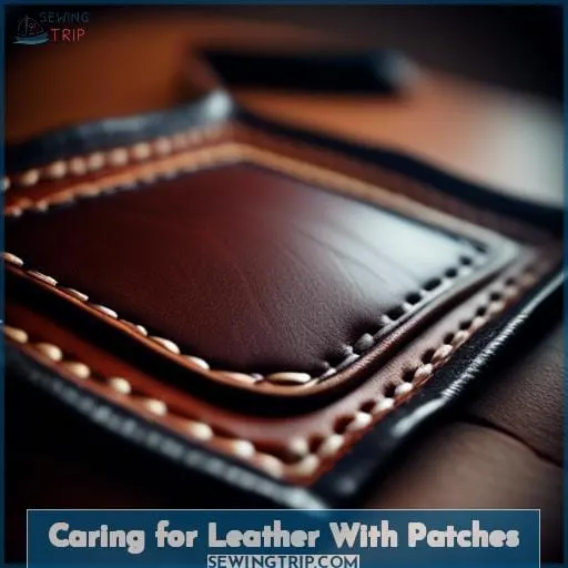 Caring for Leather With Patches