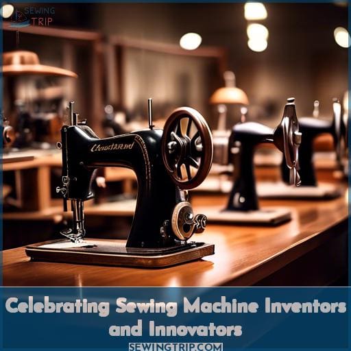 Celebrating Sewing Machine Inventors and Innovators