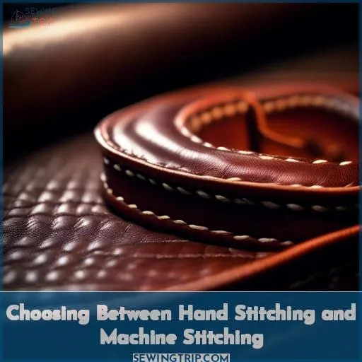 Choosing Between Hand Stitching and Machine Stitching