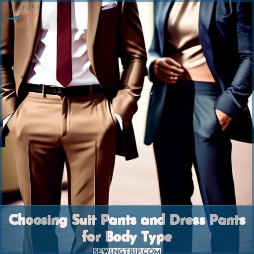 Choosing Suit Pants and Dress Pants for Body Type Choosing Suit Pants and Dress Pants for Body Type