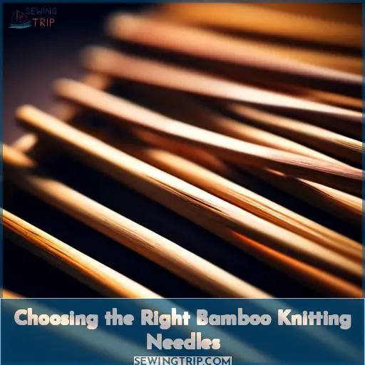 Choosing the Right Bamboo Knitting Needles