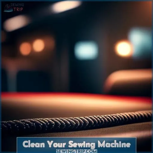 Clean Your Sewing Machine