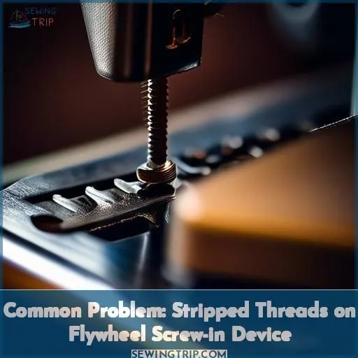 Common Problem: Stripped Threads on Flywheel Screw-in Device