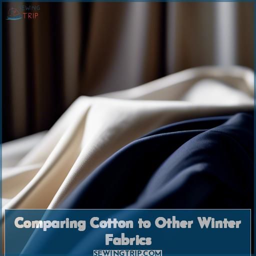 Comparing Cotton to Other Winter Fabrics