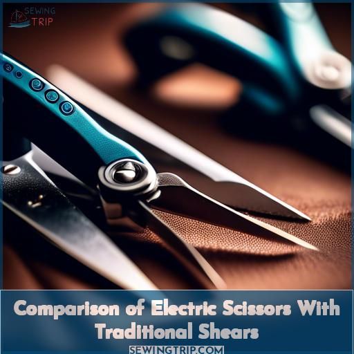 Comparison of Electric Scissors With Traditional Shears