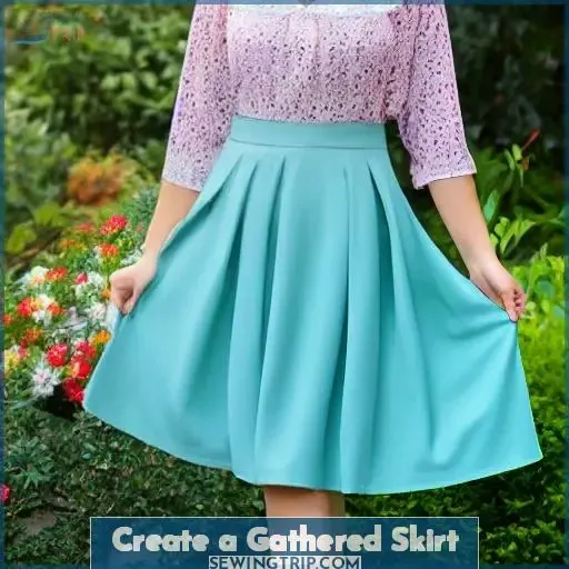 Create a Gathered Skirt