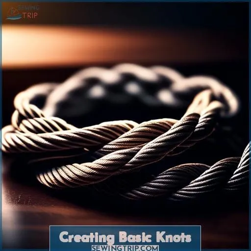 Creating Basic Knots