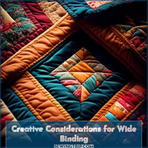 Creative Considerations for Wide Binding