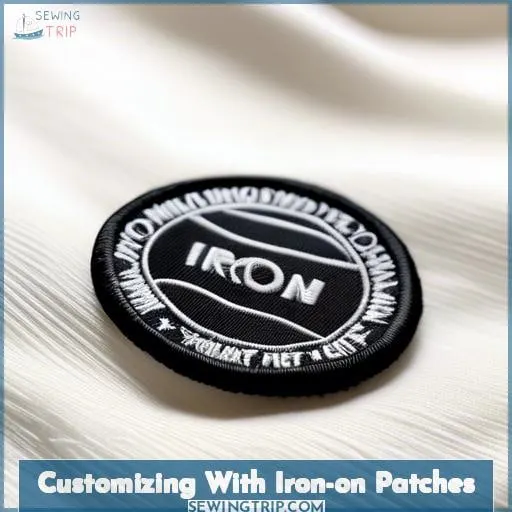 Customizing With Iron-on Patches