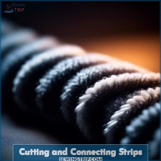 Cutting and Connecting Strips Cutting and Connecting Strips