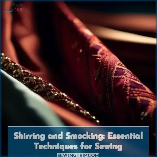 difference between shirring and smocking