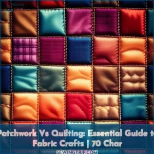 differences between patchwork and quilting