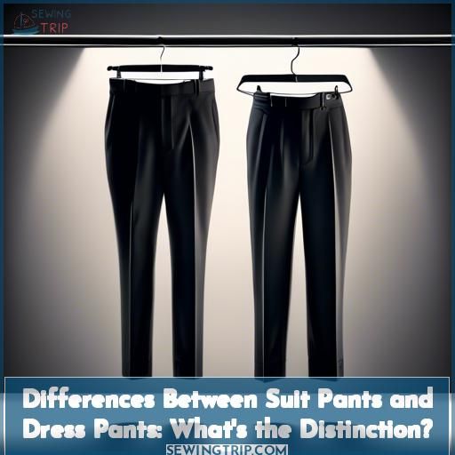 Differences Between Suit Pants and Dress Pants What's the Distinction?