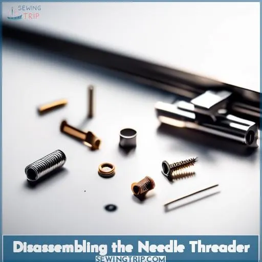 Disassembling the Needle Threader