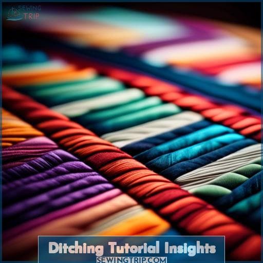 Ditching Tutorial Insights Ditching Tutorial Insights