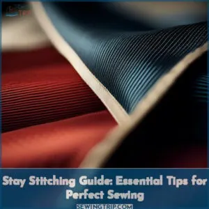 do you backstitch when stay stitching