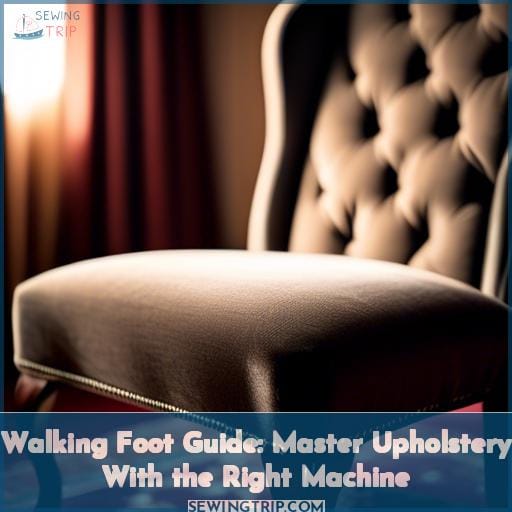do you need a walking foot for upholstery do you need a walking foot for upholstery