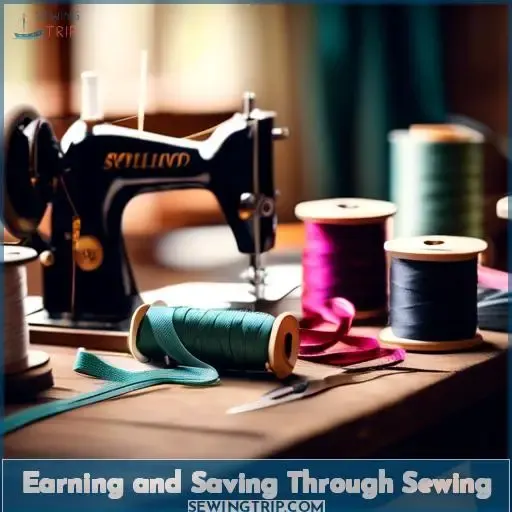 Earning and Saving Through Sewing