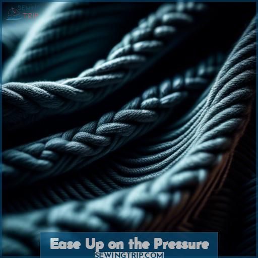 Ease Up on the Pressure Ease Up on the Pressure