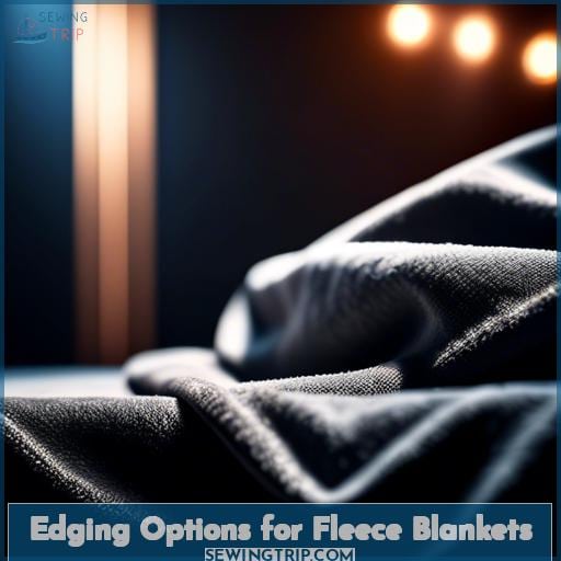 Edging Options for Fleece Blankets Edging Options for Fleece Blankets