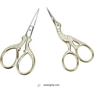 AQUEENLY Embroidery Scissors, Stainless Steel