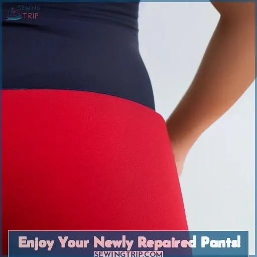 Enjoy Your Newly Repaired Pants!