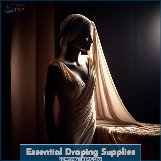 Essential Draping Supplies