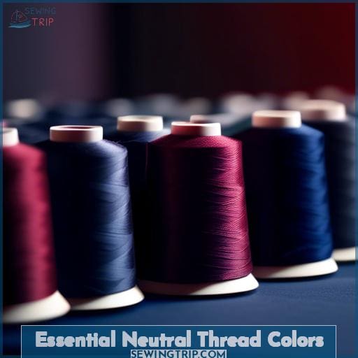 Essential Serger Thread Colors Neutrals to Darks Guide