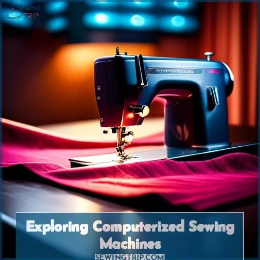 Exploring Computerized Sewing Machines