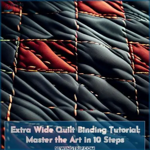 Extra Wide Quilt Binding Tutorial Master the Art in 10 Steps