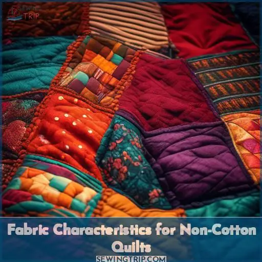 Fabric Characteristics for Non-Cotton Quilts
