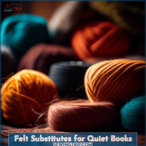 Felt Substitutes for Quiet Books Felt Substitutes for Quiet Books