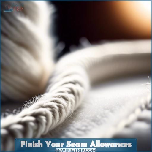 Finish Your Seam Allowances Finish Your Seam Allowances