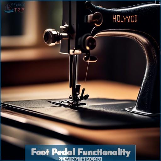 Foot Pedal Functionality Foot Pedal Functionality