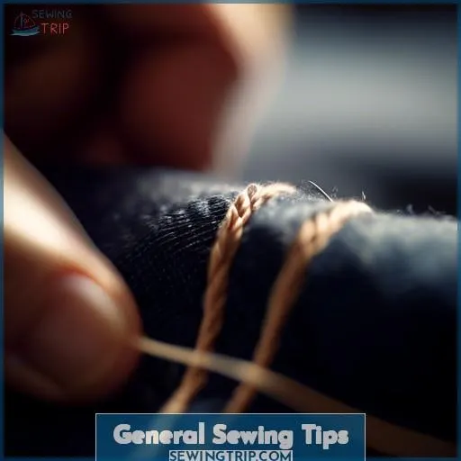 General Sewing Tips