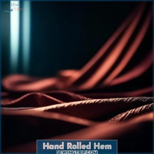 Hand Rolled Hem