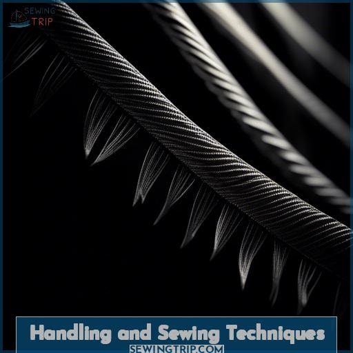 Handling and Sewing Techniques