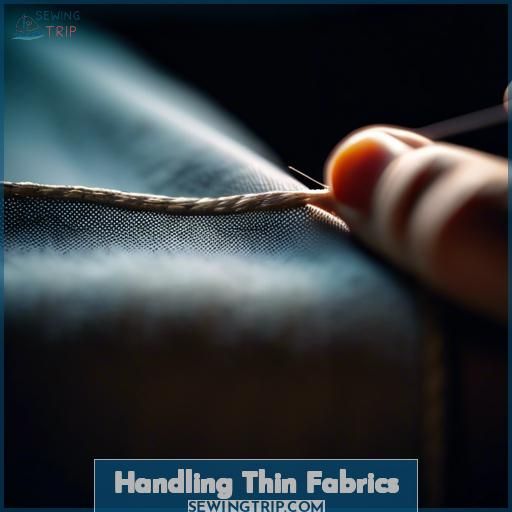 Handling Thin Fabrics Handling Thin Fabrics