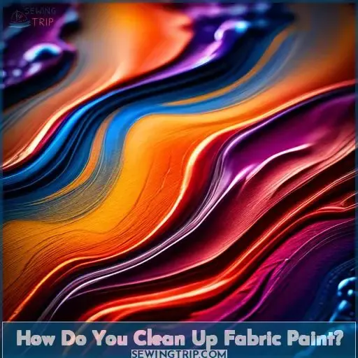 How Do You Clean Up Fabric Paint