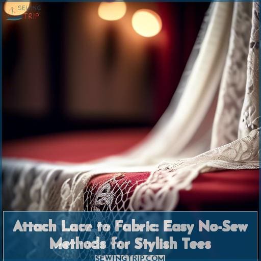 Attach Lace to Fabric Easy NoSew Methods for Stylish Tees